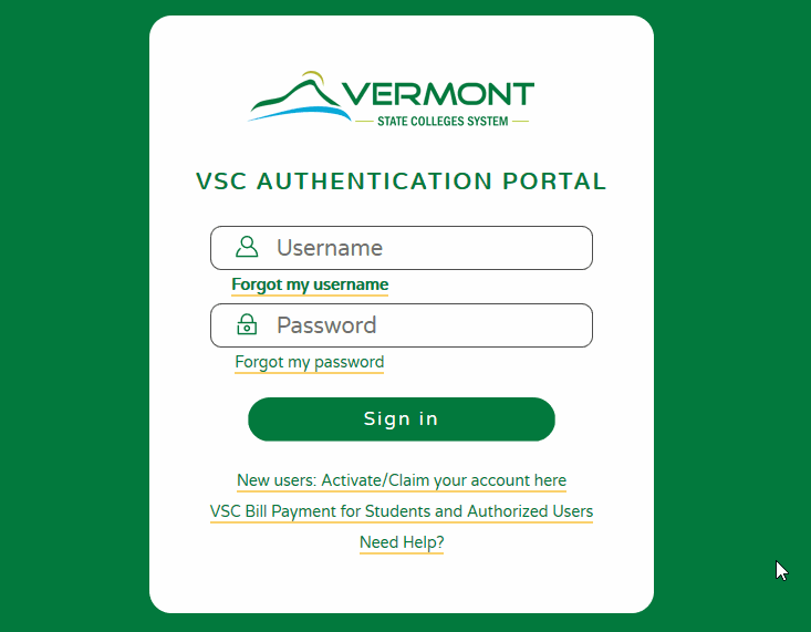 Forgot your Portal account password?