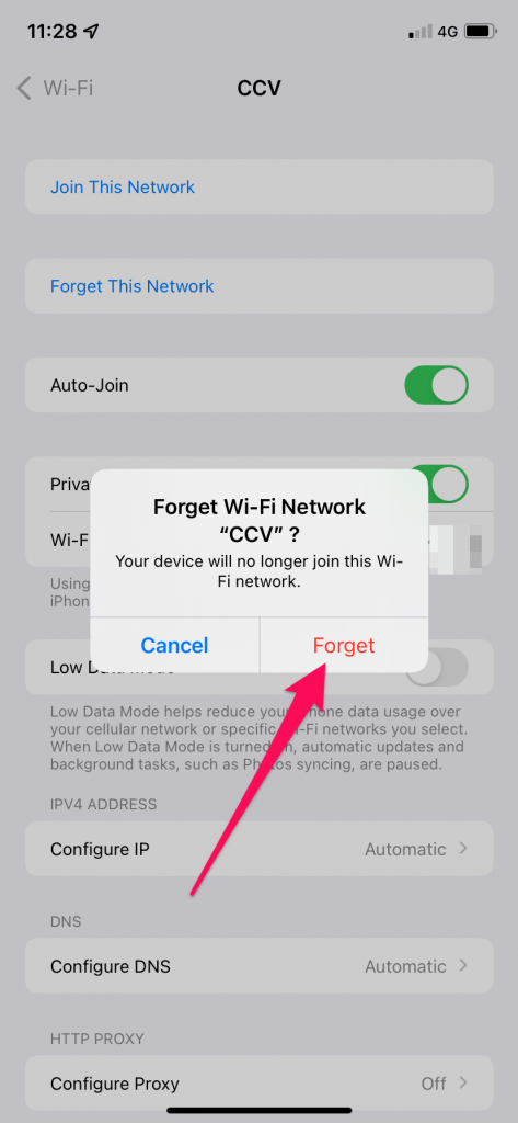 Forget CCV Network
